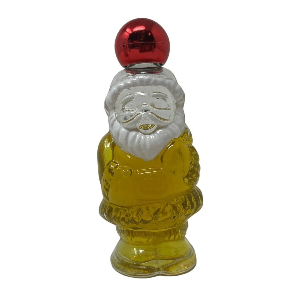 Vintage Avon Jolly Santa - Here's My Heart Cologne 1fl‎ Oz